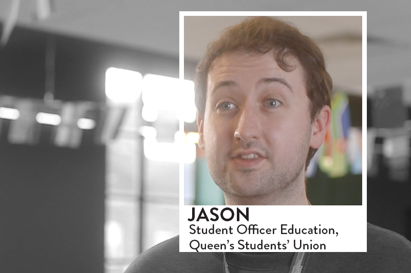 Image of Jason in Students' Union Lounge