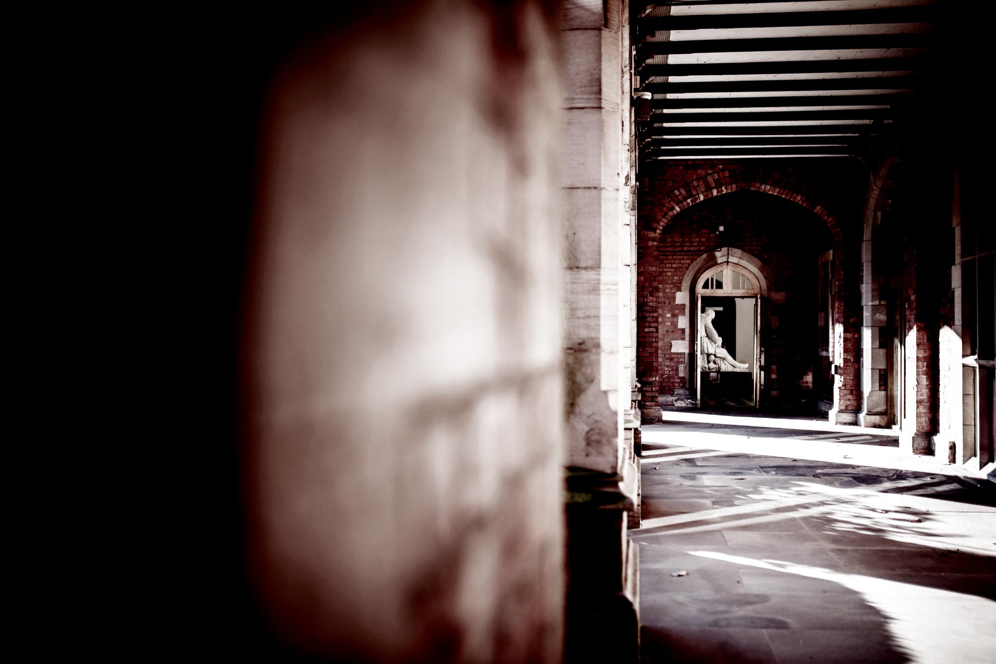 Lanyon building quad arch