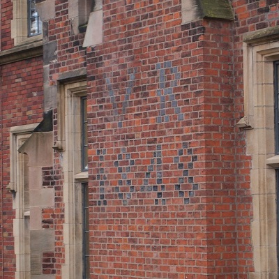 Lanyon Brickwork. Photograph by Ian O'Neill, School of Electronics, Electrical Engineering and Computer Science.