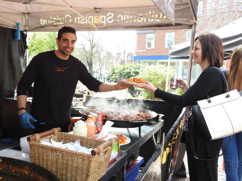 Campus Food Market traders